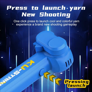 Glow-in-the-dark fun electric rope thruster children's outdoor