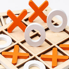 Load image into Gallery viewer, Montessori Chess Play Wooden Jigsaw Toy Game Interaction Puzzles