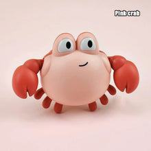 Load image into Gallery viewer, Pink crab toy with a plain background