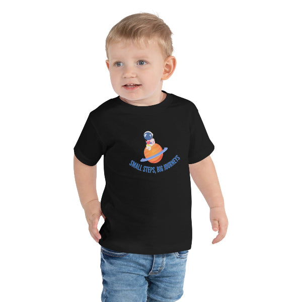 Small Steps, Big Journeys kid t-shirt